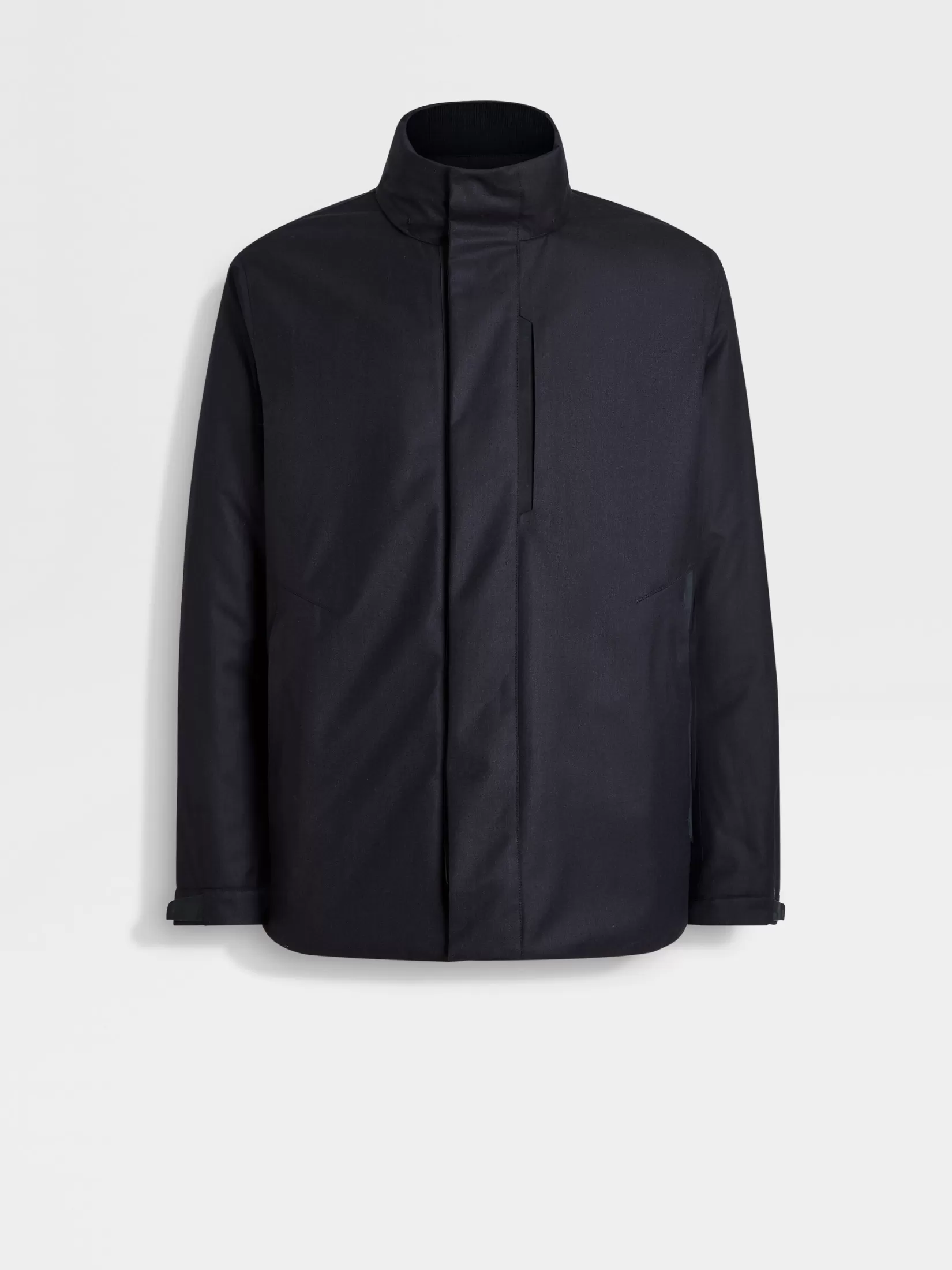 ZEGNA Jackets And Coats<Cashmere Field Jacket NavyBlue