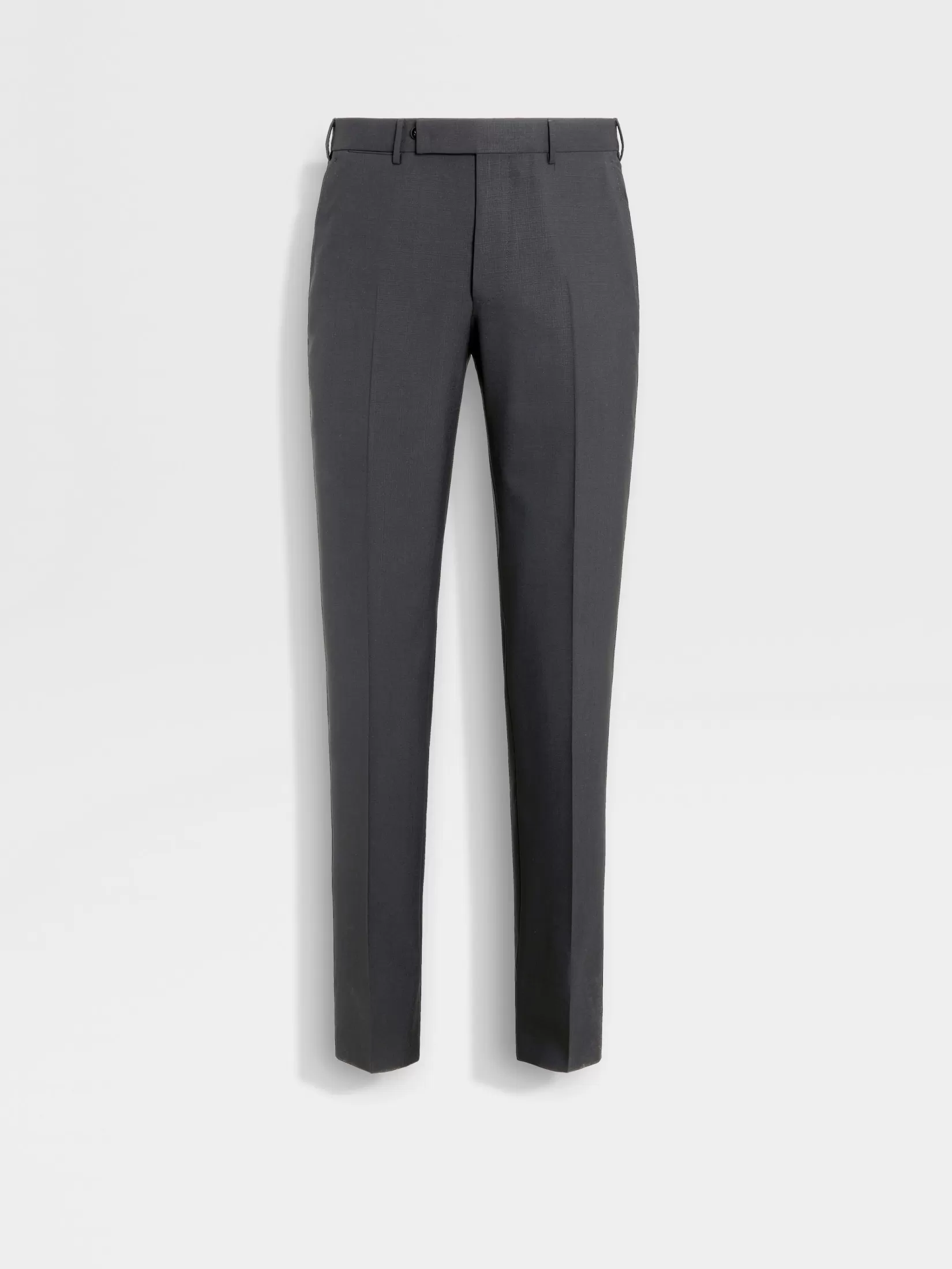 ZEGNA Pants<Dark Grey High Performance™ Wool Pants DarkGrey