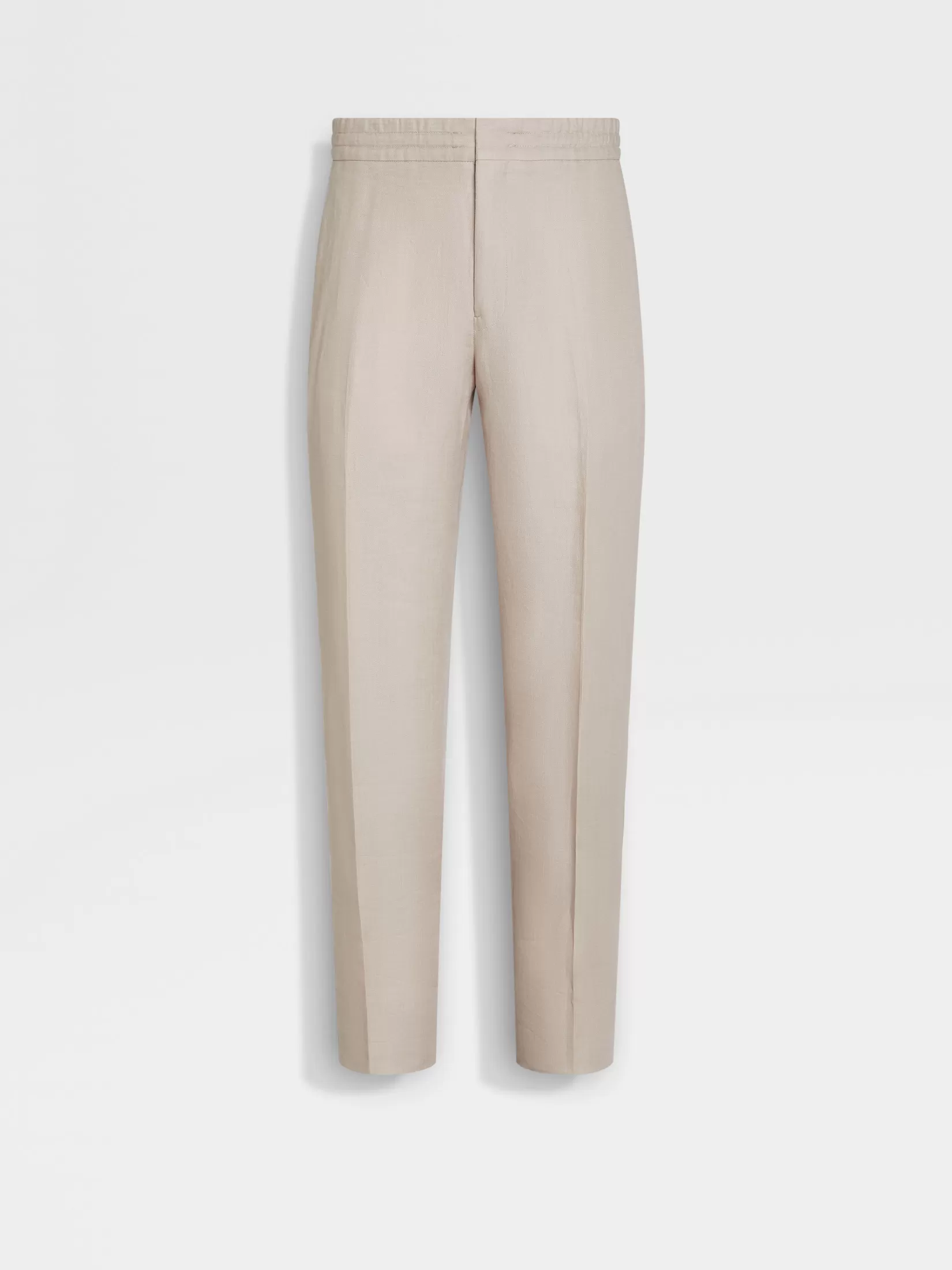 ZEGNA Pants<Light Beige Oasi Lino Pants LightBeige
