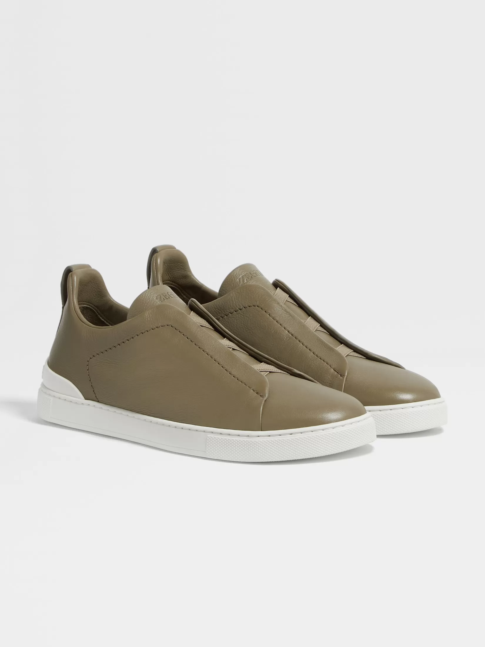 ZEGNA Resort Essentials | Sneakers<Light Olive Green Triple Stitch™ SECONDSKIN Sneakers LightOliveGreen