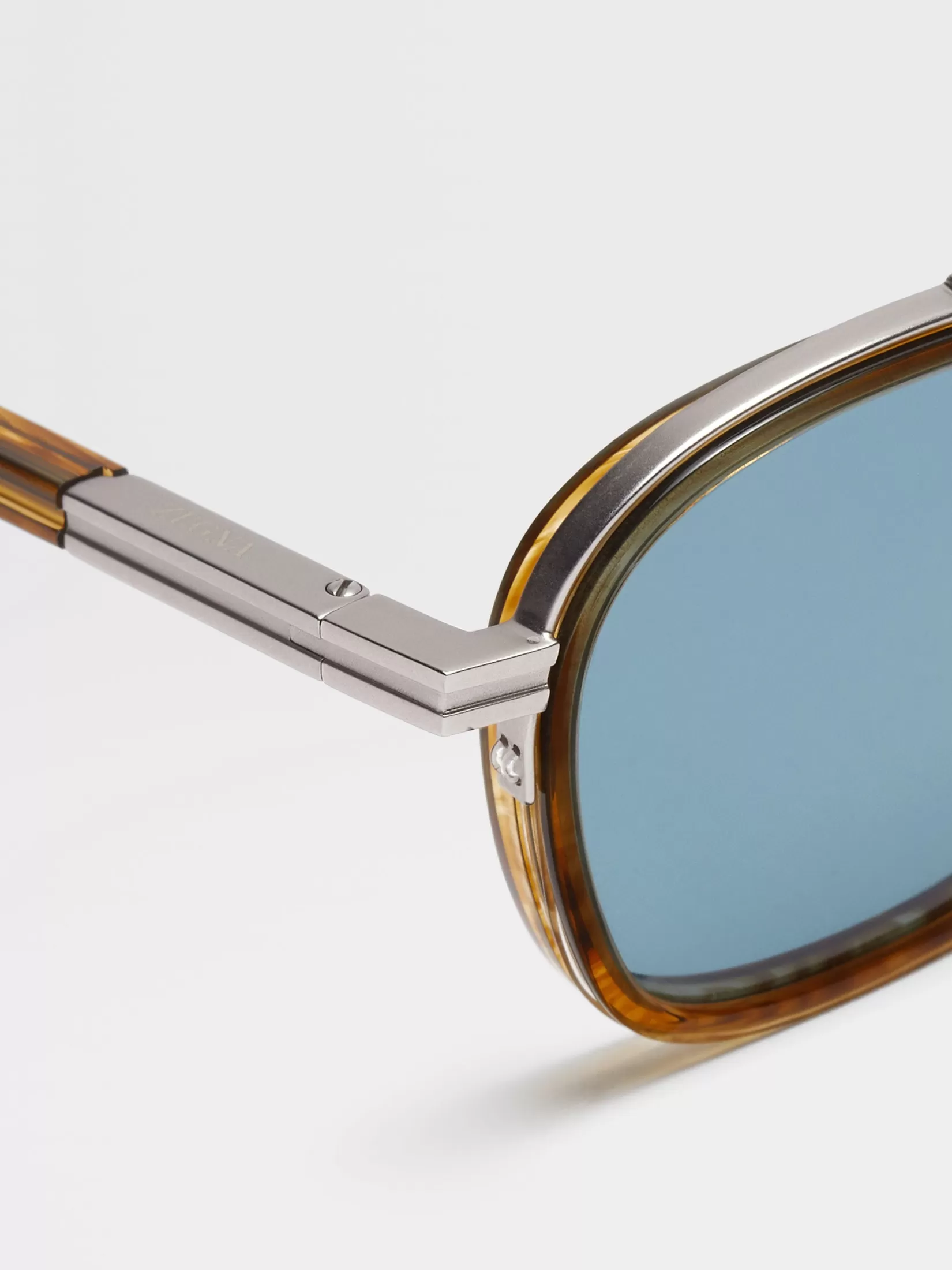 ZEGNA Small Gifts | Travel In Style<Transparent Light Brown Havana Orizzonte I Acetate and Metal Sunglasses TransparentLightBrownHavana