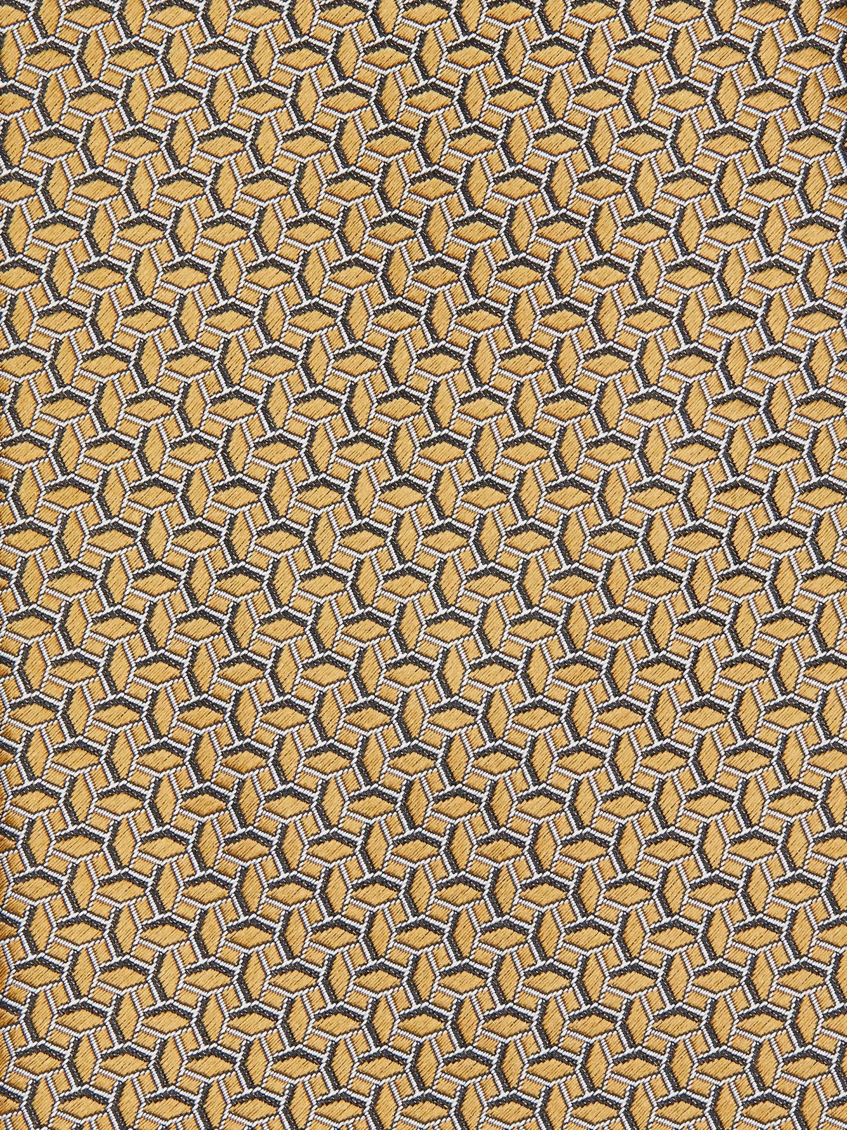ZEGNA Ties And Bow Ties<CENTO FILI Silk Tie Yellow