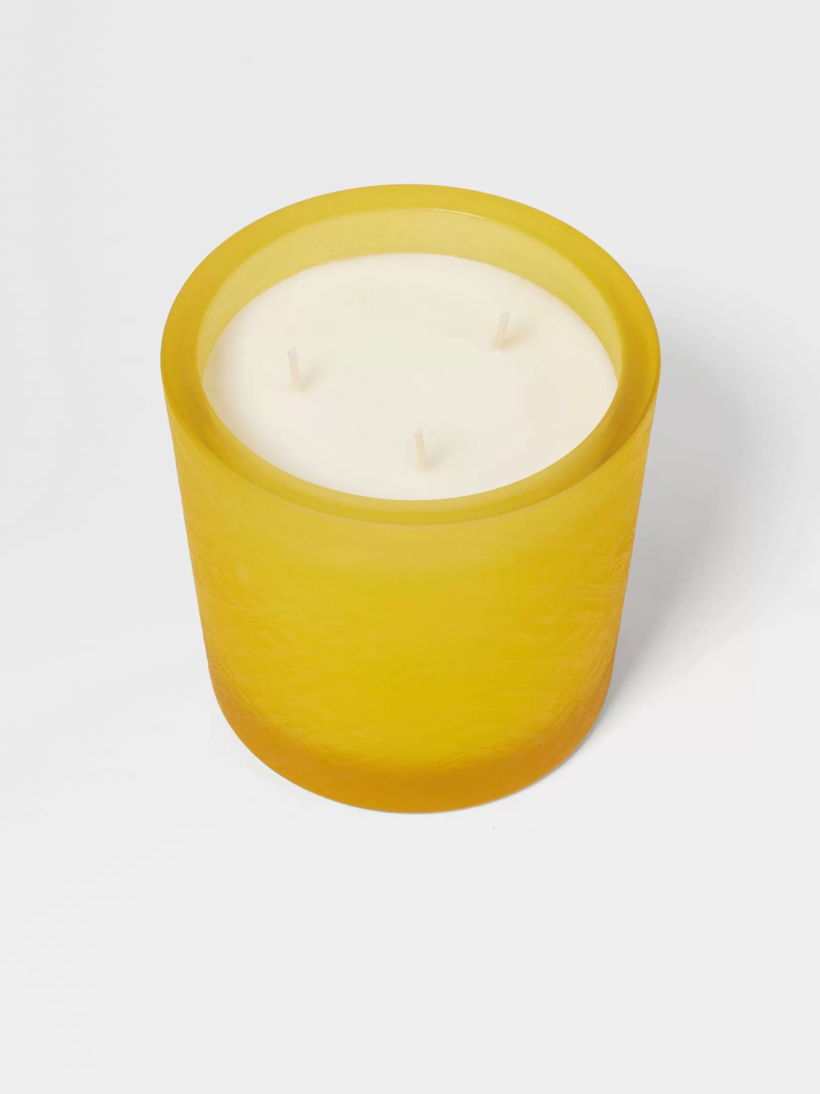 ZEGNA Small Gifts | Lifestyle And Luxury Home Accessories<Silk 3-wick Candle Yellow