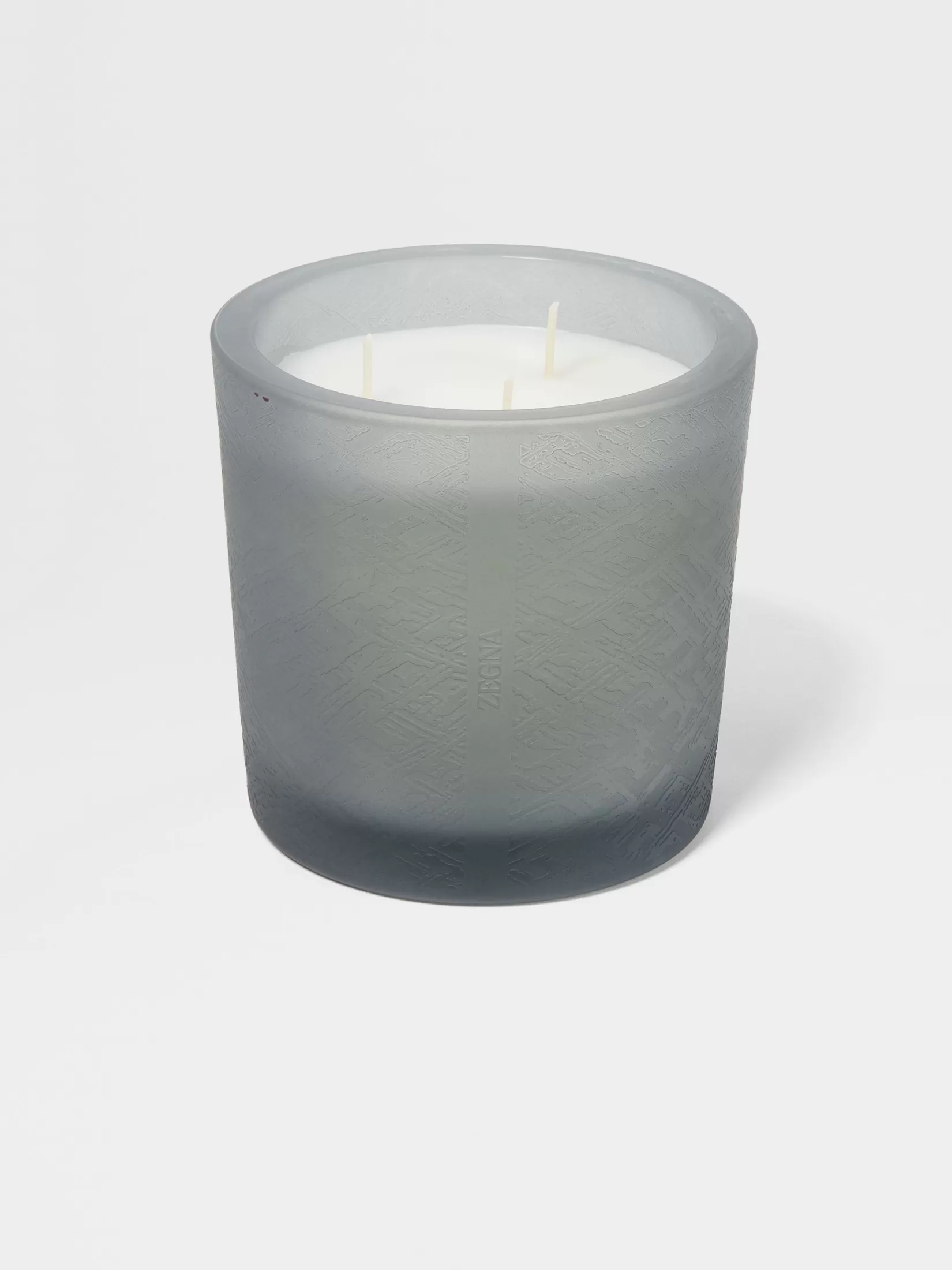 ZEGNA Small Gifts | Lifestyle And Luxury Home Accessories<Wool 3-wick Candle Grey